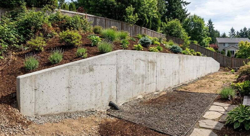 Retaining Wall Replacement in Santa Rosa, CA