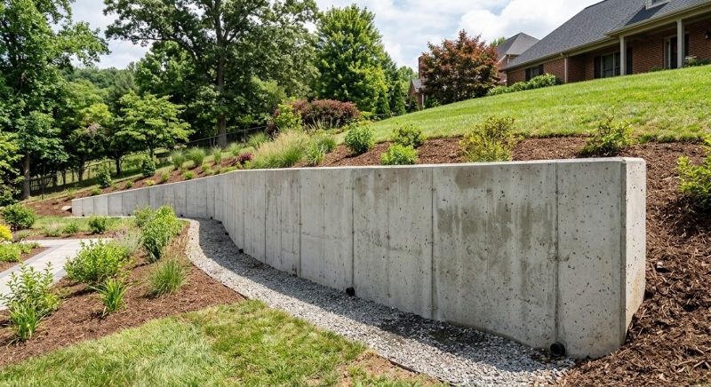 Retention Wall Construction in Marin County, CA