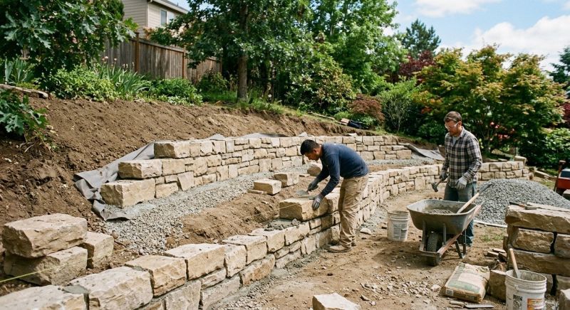 Hardscape Wall Construction in Citrus County, FL