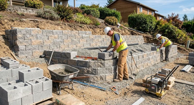Landscape Wall Construction in Lakeland, FL