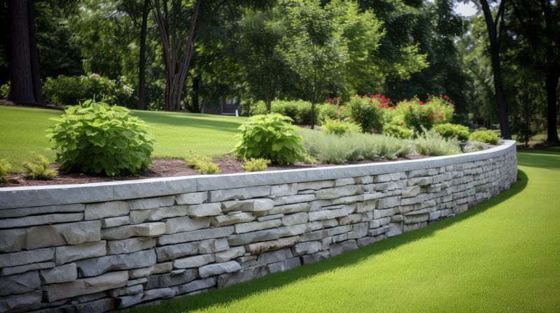 Landscape Wall Construction in Sonoma County, CA