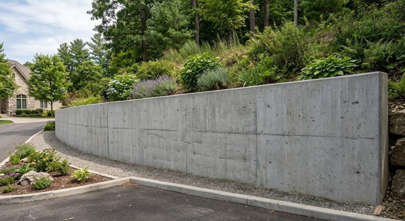 Retaining Wall Installation in Aiken, SC