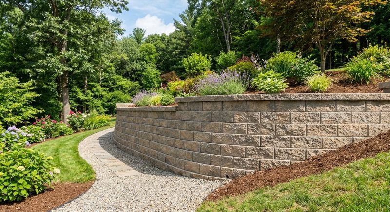 Retaining Wall Installation in Marin County, CA