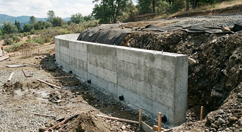 Retaining Wall Replacement in Napa, CA